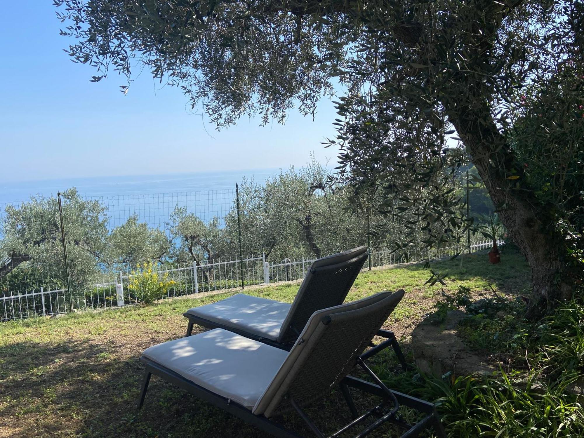Ligurien Marina Dˋandora Ferienwohnung 100Qm Mit Meerblick Luaran gambar
